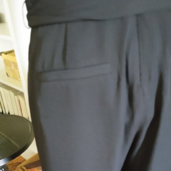 Black Chiffon V-Neck, Wide-Leg Jumpsuit, NWOT - Picture 8 of 10